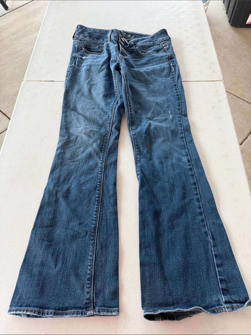 American Eagle Outfitters Dark Wash Flare Jeans